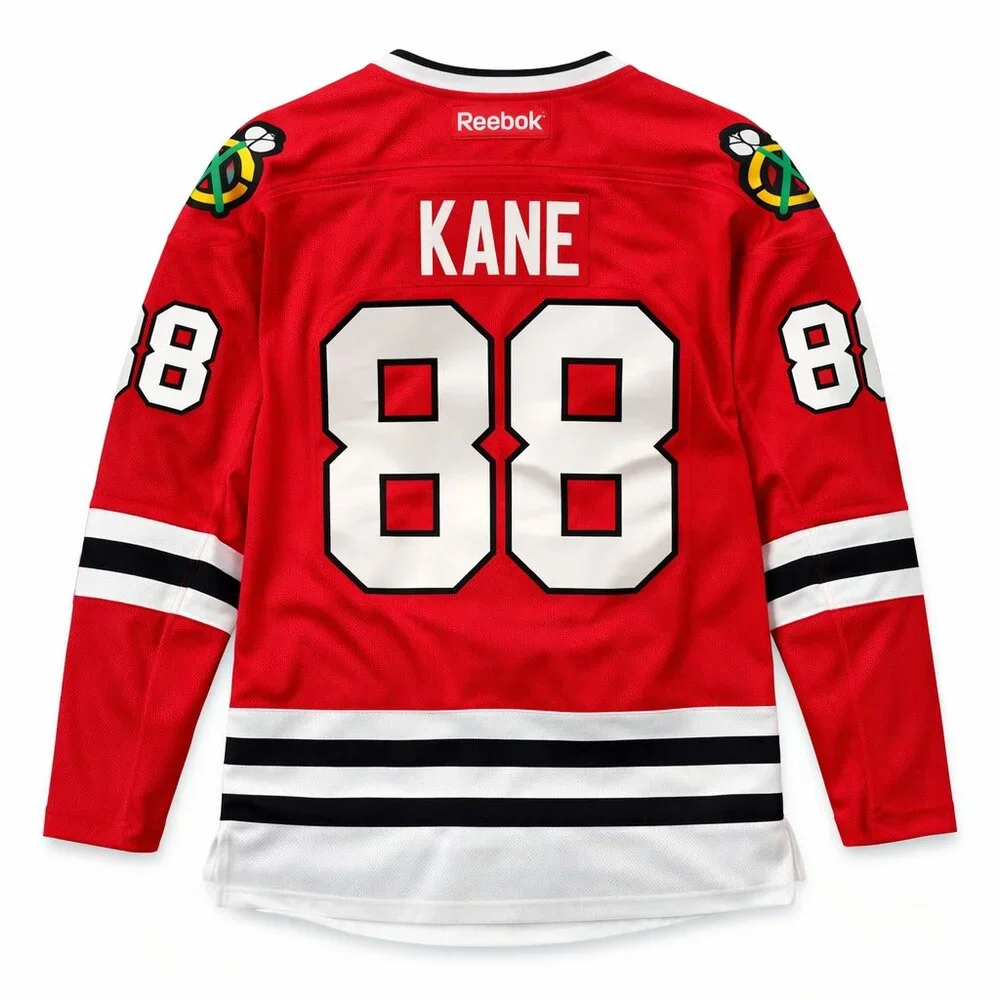 Chicago Blackhawks Patrick Kane #88 Reebok NHL Jersey | Red - Picture 2 of 2